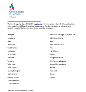 Communities in Schools, MCJROTC, and TriSports